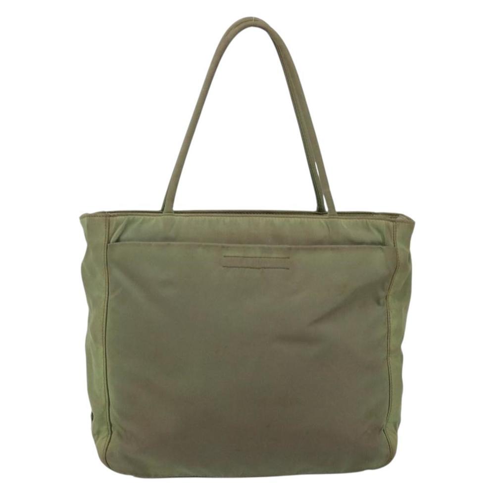 PRADA Tote Bag Nylon Khaki Auth 135309 - Picture 13 of 16